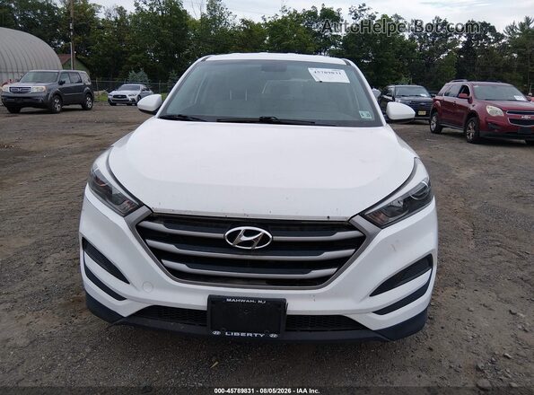 KM8J2CA48JU684271 2018 HYUNDAI TUCSON White Vista frontal