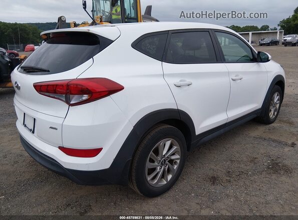 KM8J2CA48JU684271 2018 HYUNDAI TUCSON White Trasero derecho
