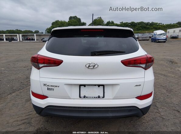 KM8J2CA48JU684271 2018 HYUNDAI TUCSON White 