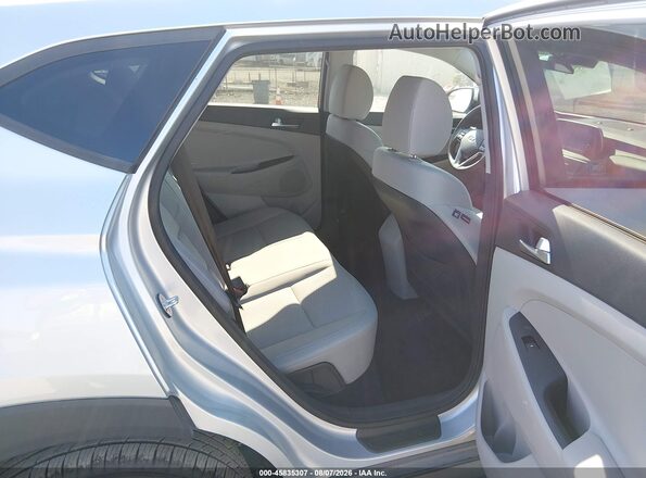 KM8J2CA48KU999623 2019 HYUNDAI TUCSON Silver Вид наклейки з VIN-кодом