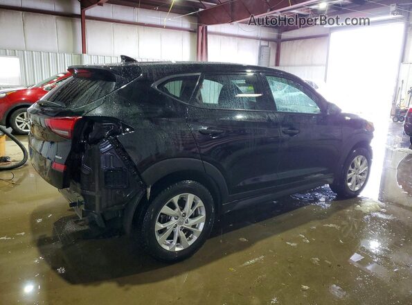 KM8J2CA48LU137116 2020 HYUNDAI TUCSON Black Widok z przodu