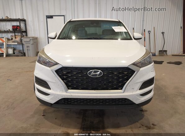 KM8J2CA48LU167961 2020 HYUNDAI TUCSON White Vista del cuadro de instrumentos