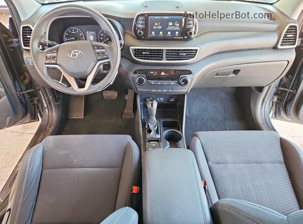 KM8J2CA48LU224871 2020 HYUNDAI TUCSON Charcoal Dashboard view