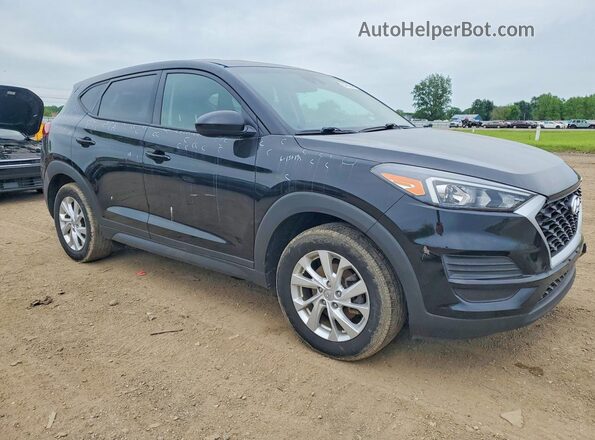 KM8J2CA48MU375159 2021 HYUNDAI TUCSON Black Przód prawy