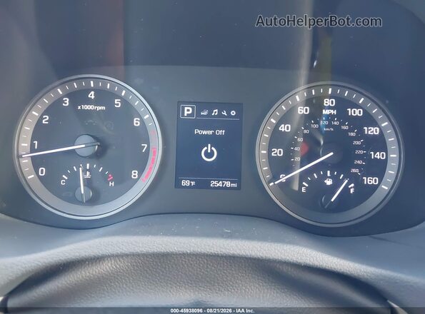 KM8J2CA49JU655345 2018 HYUNDAI TUCSON Gray Հետևի նստատեղերի տեսք