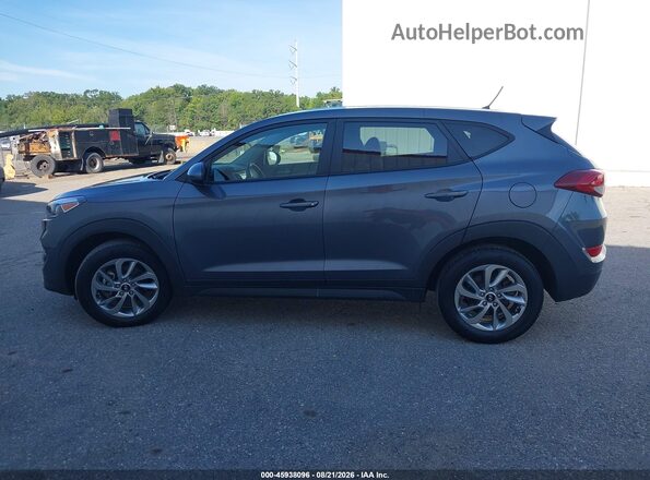 KM8J2CA49JU655345 2018 HYUNDAI TUCSON Gray Սալոնի 360 աստիճան տեսք