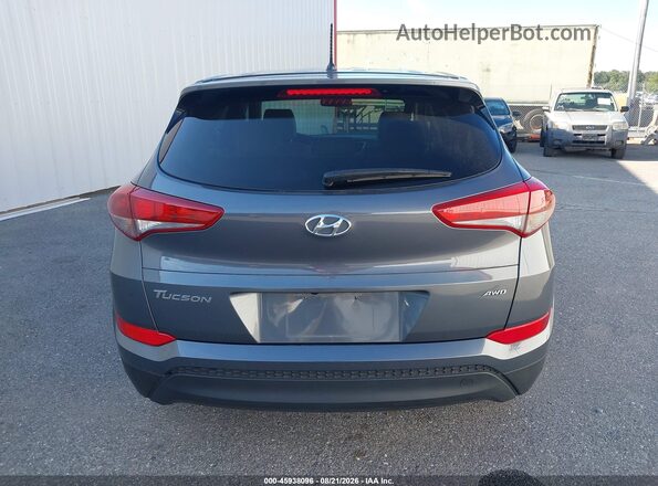 KM8J2CA49JU655345 2018 HYUNDAI TUCSON Gray 