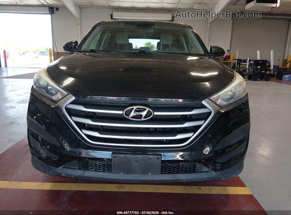 KM8J2CA49JU656141 2018 HYUNDAI TUCSON Black Vista del cuadro de instrumentos