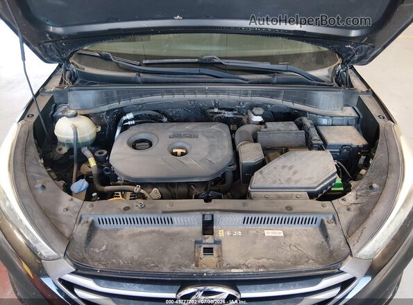 KM8J2CA49JU656141 2018 HYUNDAI TUCSON Black Vista trasera