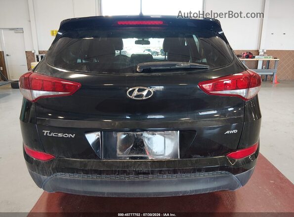 KM8J2CA49JU656141 2018 HYUNDAI TUCSON Black 
