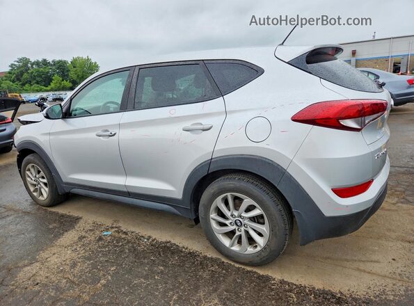 KM8J2CA49JU818236 2018 HYUNDAI TUCSON Silver Trasero izquierdo