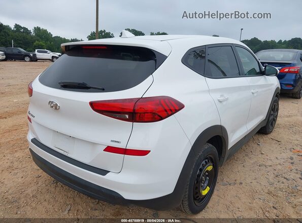 KM8J2CA49KU004900 2019 HYUNDAI TUCSON White Trasero derecho