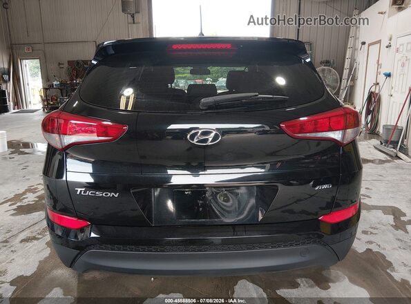 KM8J2CA4XJU656200 2018 HYUNDAI TUCSON Black 