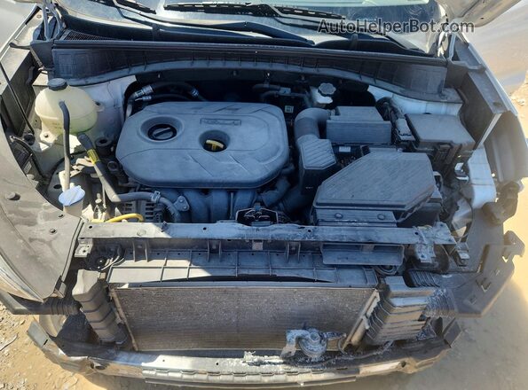 KM8J2CA4XKU072722 2019 HYUNDAI TUCSON White ძრავის განყოფილების ხედი