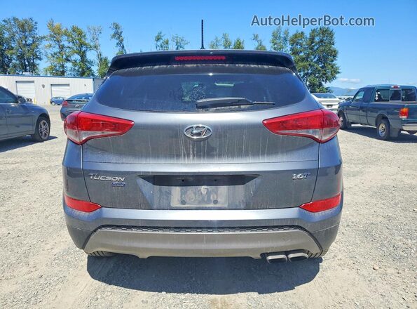 KM8J33A20GU029025 2016 HYUNDAI TUCSON Gray Widok z tyłu