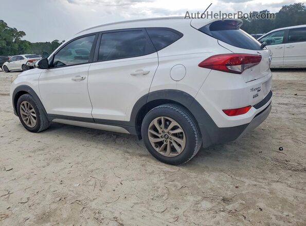 KM8J33A20HU272853 2017 HYUNDAI TUCSON Белый Задняя левая четверть