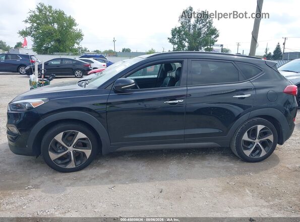 KM8J33A21GU038090 2016 HYUNDAI TUCSON Black Widok wnętrza 360 stopni