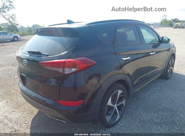 KM8J33A21GU149271 2016 HYUNDAI TUCSON Black Задня права чверть