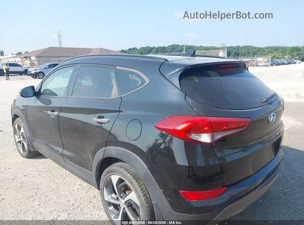 KM8J33A21GU149271 2016 HYUNDAI TUCSON Black Задня ліва чверть