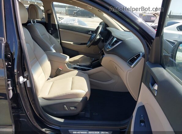 KM8J33A21HU317850 2017 HYUNDAI TUCSON Black Սալոնի դիմացի տեսք