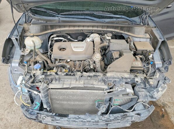 KM8J33A21HU525940 2017 HYUNDAI TUCSON Серый Вид задней части салона