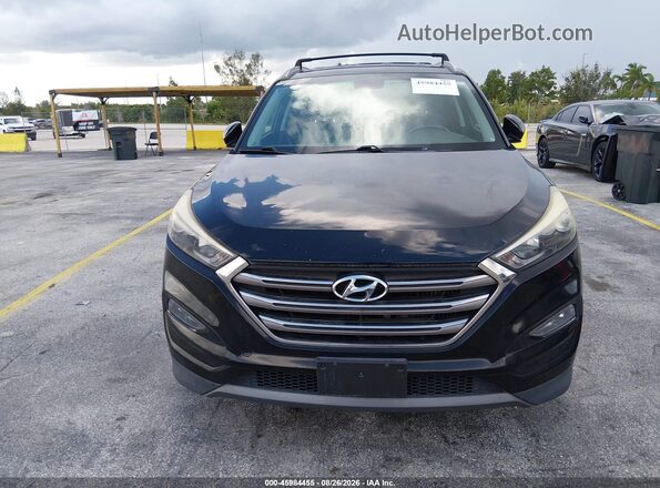 KM8J33A22GU164068 2016 HYUNDAI TUCSON Черный Вид спереди