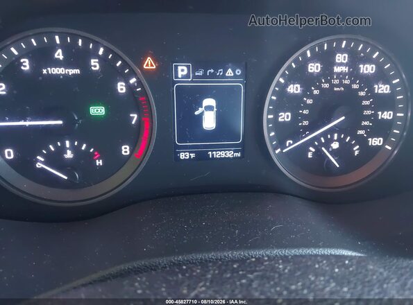 KM8J33A22GU191643 2016 HYUNDAI TUCSON Brown უკანა სავარძლების ხედი