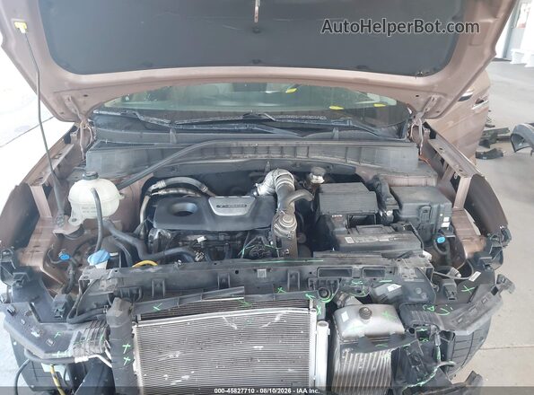 KM8J33A22GU191643 2016 HYUNDAI TUCSON Brown უკანა ხედი