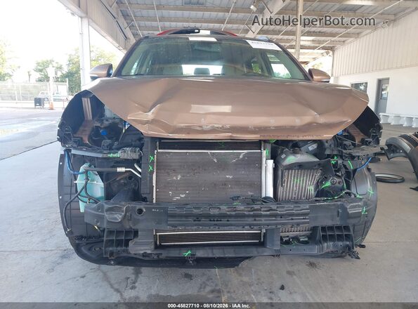 KM8J33A22GU191643 2016 HYUNDAI TUCSON Brown უკანა სალონის ხედი
