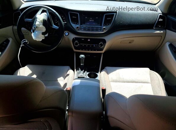 KM8J33A22GU251176 2016 HYUNDAI TUCSON Brown Vista del salpicadero