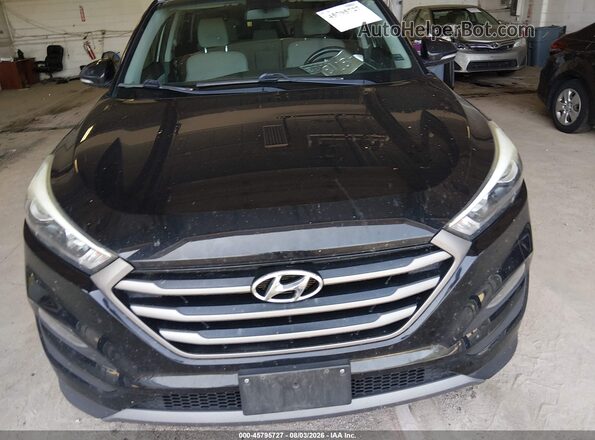 KM8J33A22GU267751 2016 HYUNDAI TUCSON Black Widok zestawu wskaźników