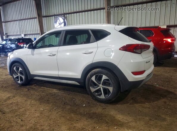 KM8J33A22HU515918 2017 HYUNDAI TUCSON White Trasero izquierdo