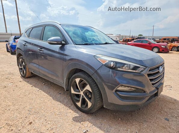 KM8J33A23GU194549 2016 HYUNDAI TUCSON Gray Vista frontal