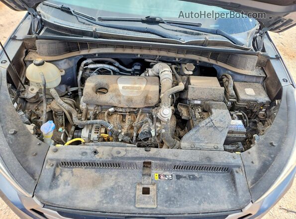 KM8J33A23GU194549 2016 HYUNDAI TUCSON Gray Vista de la etiqueta del VIN