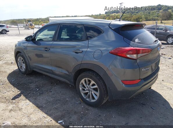 KM8J33A23GU211981 2016 HYUNDAI TUCSON Серый Задняя левая четверть