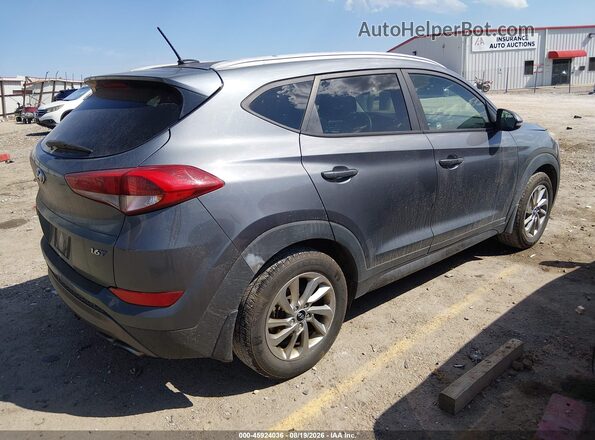 KM8J33A23GU211981 2016 HYUNDAI TUCSON Серый Задняя правая четверть