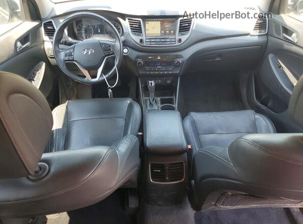KM8J33A24GU059600 2016 HYUNDAI TUCSON Gray Widok deski rozdzielczej