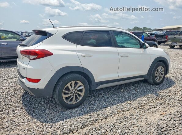 KM8J33A24HU503012 2017 HYUNDAI TUCSON Белый Задняя правая четверть