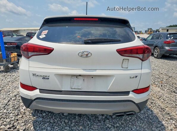 KM8J33A24HU503012 2017 HYUNDAI TUCSON Белый Вид сзади