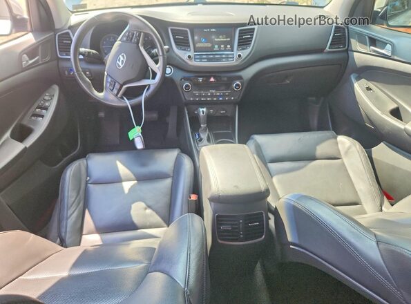 KM8J33A25GU265850 2016 HYUNDAI TUCSON Silver Widok deski rozdzielczej