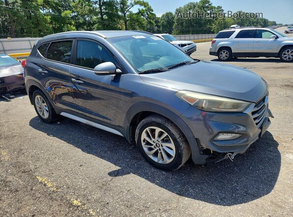 KM8J33A25HU577412 2017 HYUNDAI TUCSON Серый Передняя правая четверть
