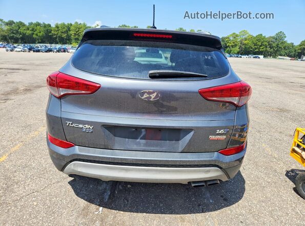 KM8J33A25HU577412 2017 HYUNDAI TUCSON Серый Вид сзади