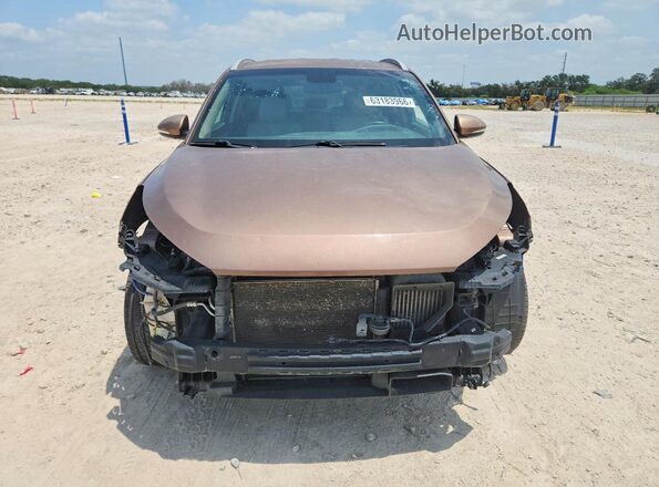 KM8J33A26GU071389 2016 HYUNDAI TUCSON Коричневый Вид спереди