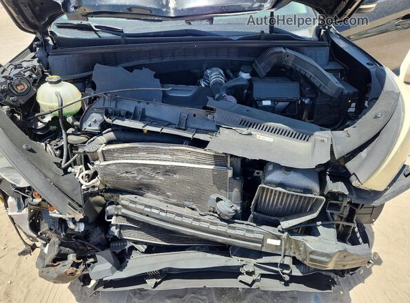 KM8J33A26HU351508 2017 HYUNDAI TUCSON Black Vista del compartimento del motor