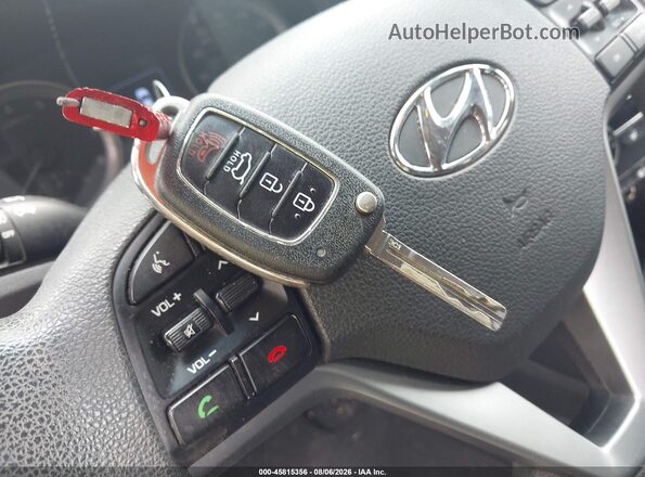 KM8J33A27GU082403 2016 HYUNDAI TUCSON Черный Вид панели приборов