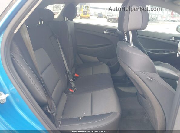 KM8J33A27GU131616 2016 HYUNDAI TUCSON Blue Вид наклейки з VIN-кодом