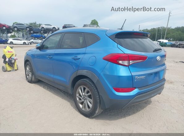 KM8J33A27GU131616 2016 HYUNDAI TUCSON Blue Задня ліва чверть