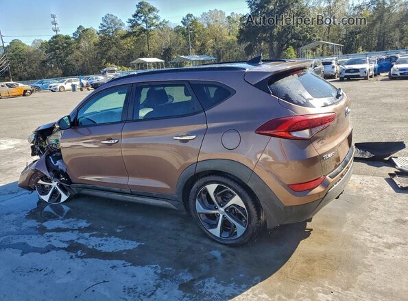 KM8J33A27GU235684 2016 HYUNDAI TUCSON Brown Հետևի ձախ