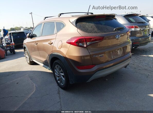KM8J33A27HU577184 2017 HYUNDAI TUCSON Blue Задня ліва чверть