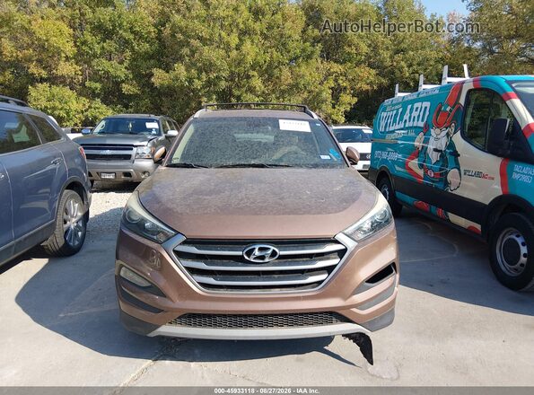 KM8J33A27HU577184 2017 HYUNDAI TUCSON Blue Вид спереду